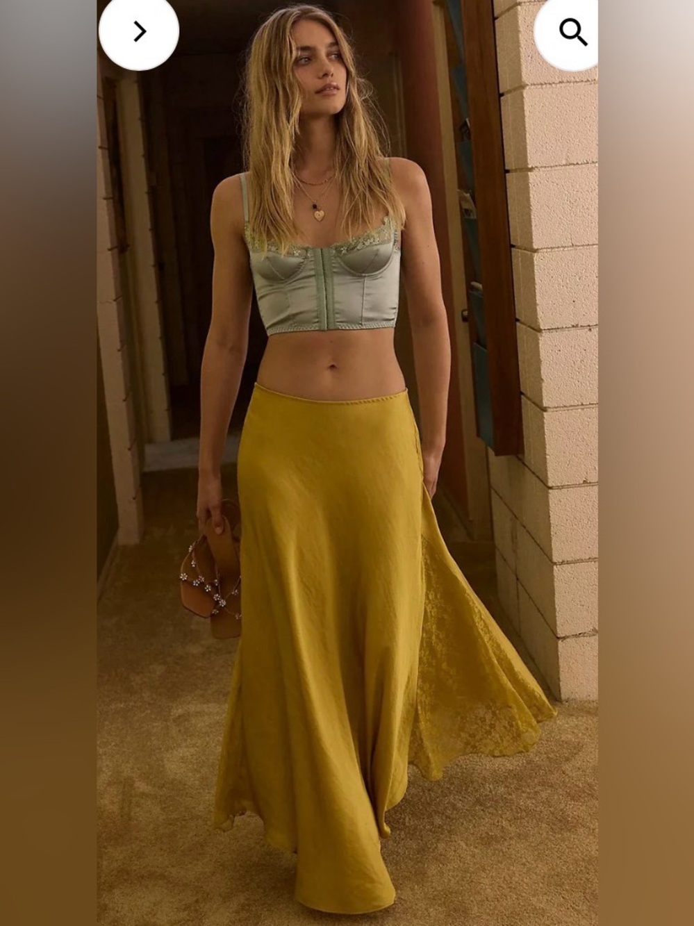 Free People Make You Mine Half Slip